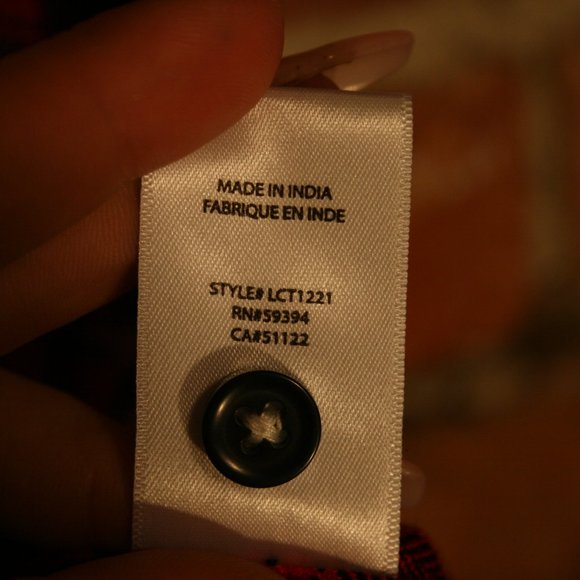 BeachLunchLounge Charley Buttoned Shirt Red/Black - Picture 5 of 6